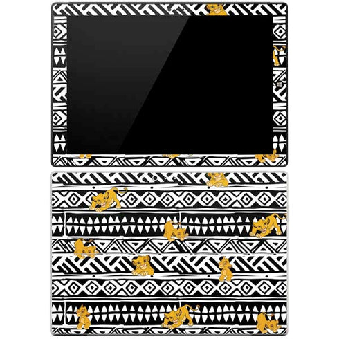 Disney The Lion King Simba Tribal Print Surface Pro 3 Skin